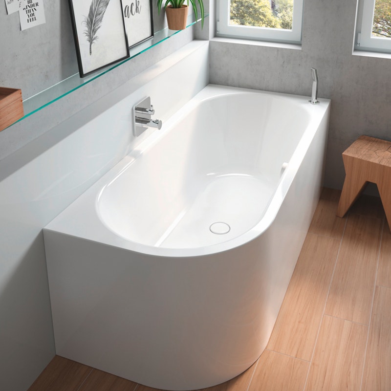 Badewanne für kleine Bäder: Maximale Entspannung auf minimalem Raum () Badewanne für kleine Bäder: Maximale Entspannung auf minimalem Raum