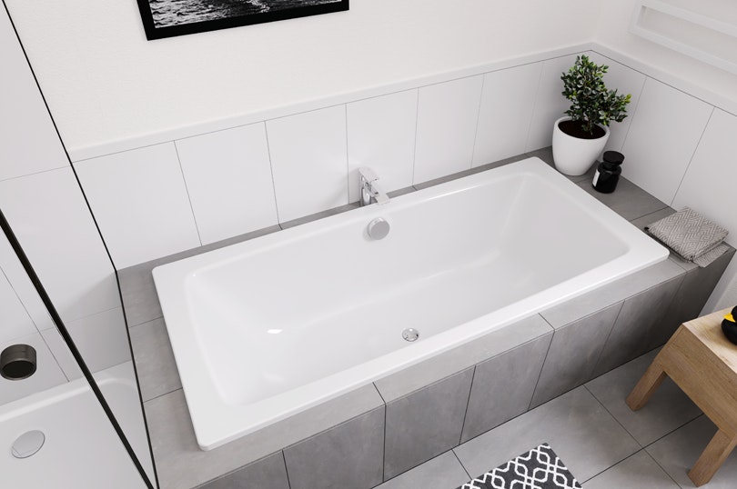 Badewanne für kleine Bäder: Maximale Entspannung auf minimalem Raum () Badewanne für kleine Bäder: Maximale Entspannung auf minimalem Raum