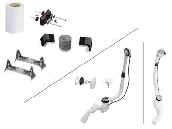 BATHTUB INSTALLATION SETS